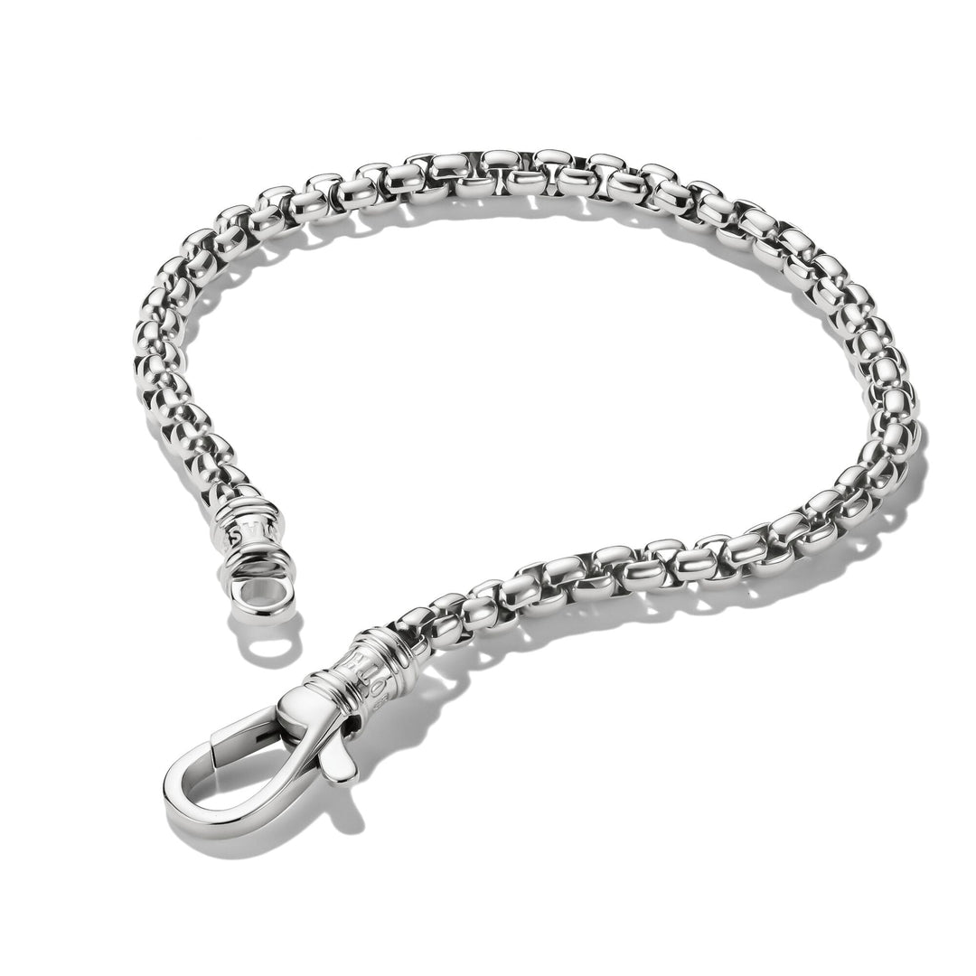 Stainless Steel Box Chain Bracelet 4mm