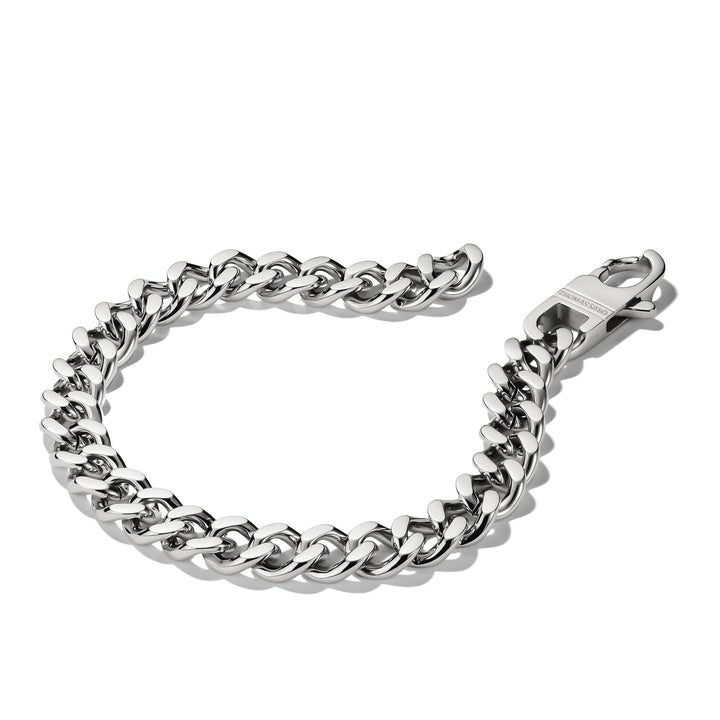 Stainless Steel Curb Chain Bracelet 9mm