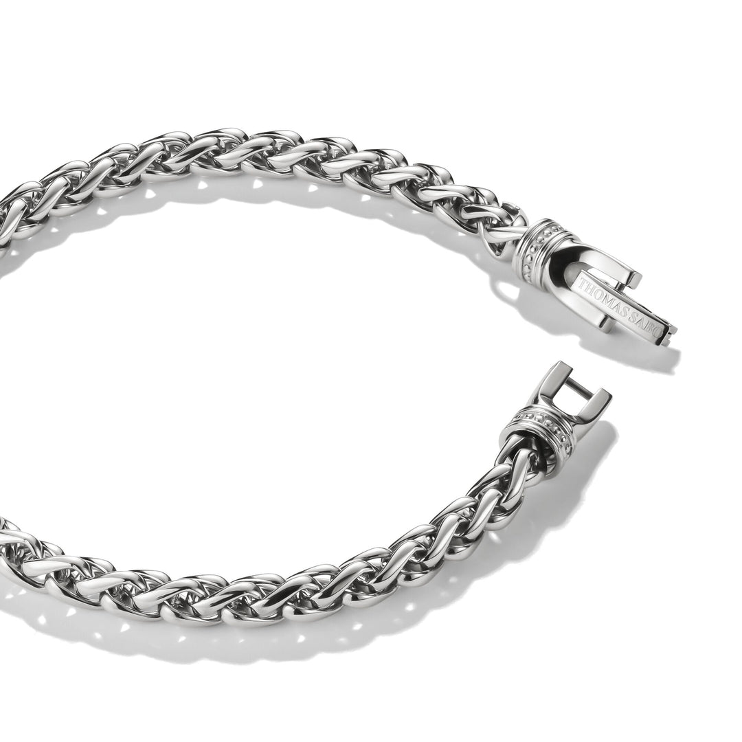Stainless Steel Adjustable Box Chain Bracelet 5mm