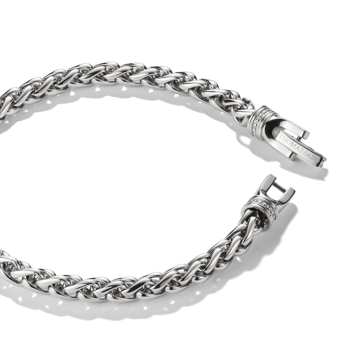Stainless Steel Adjustable Box Chain Bracelet 5mm