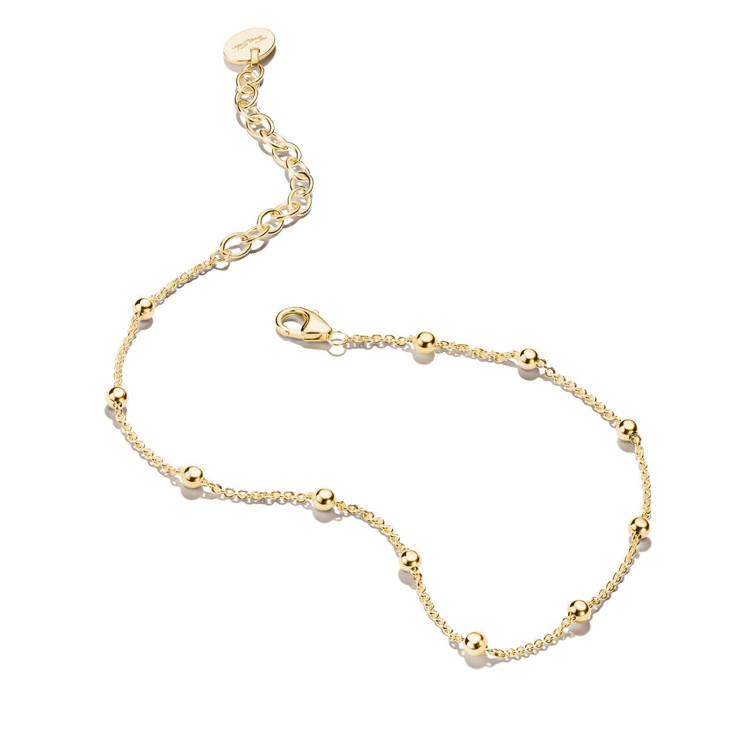 Gold-Tone Stainless Steel Anklet