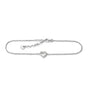 Anklet heart with zirconia | THOMAS SABO Australia