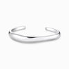 Curved Bangle Silver | THOMAS SABO Australia