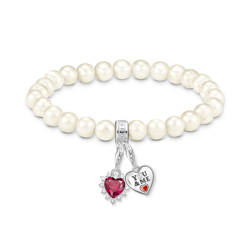 You & Me Heart Charm Set