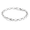 Charm bracelet with Connect link Silver