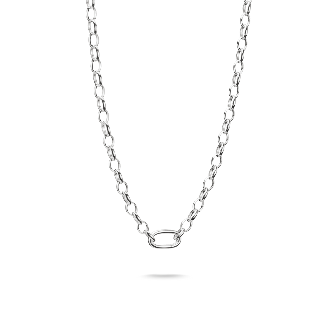 Connect Charm necklace Silver
