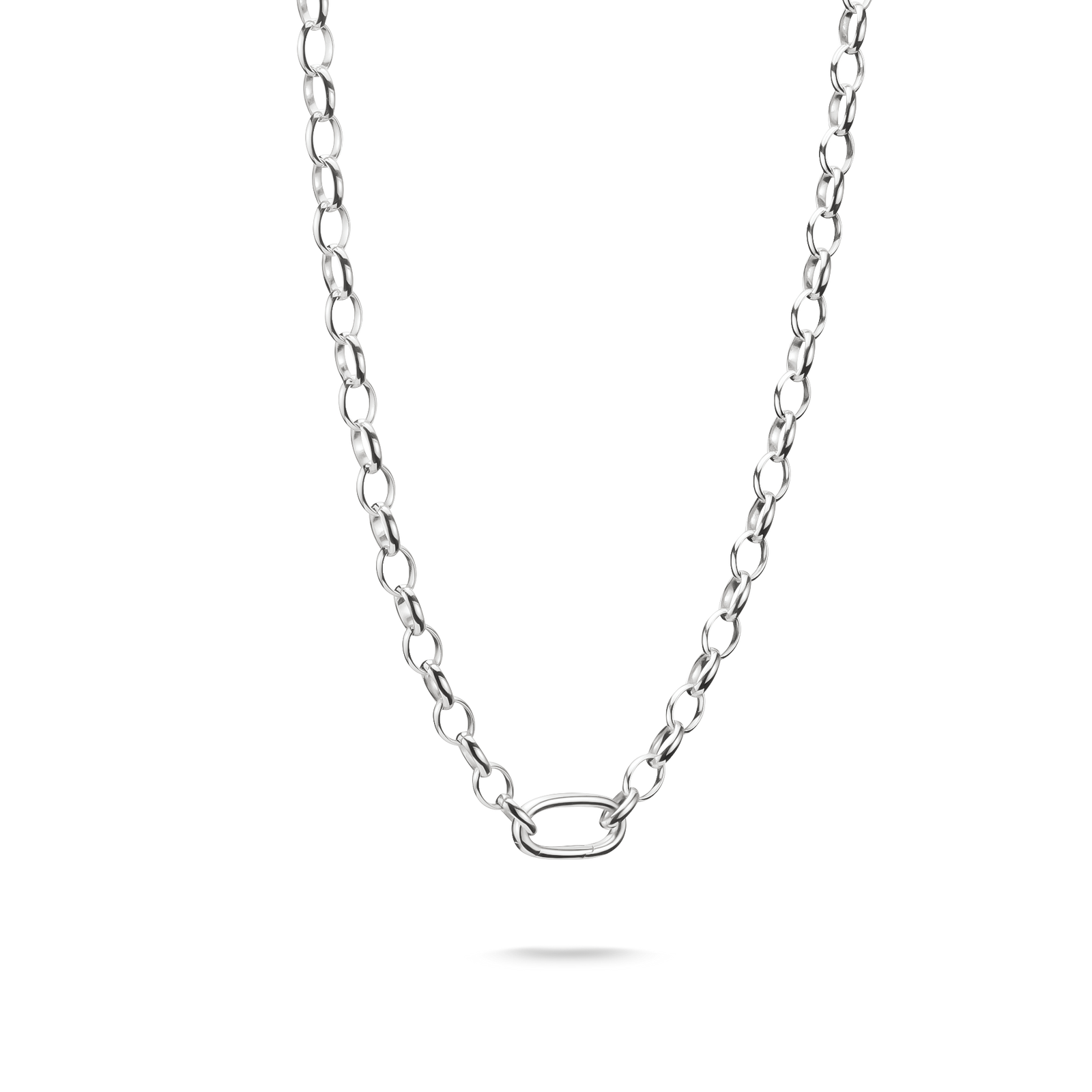 Connect Charm necklace Silver