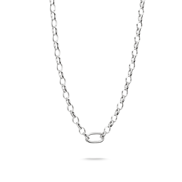 Connect Charm necklace Silver