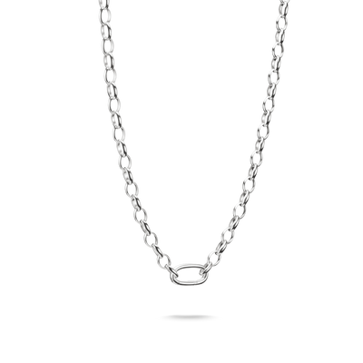 Connect Charm necklace Silver