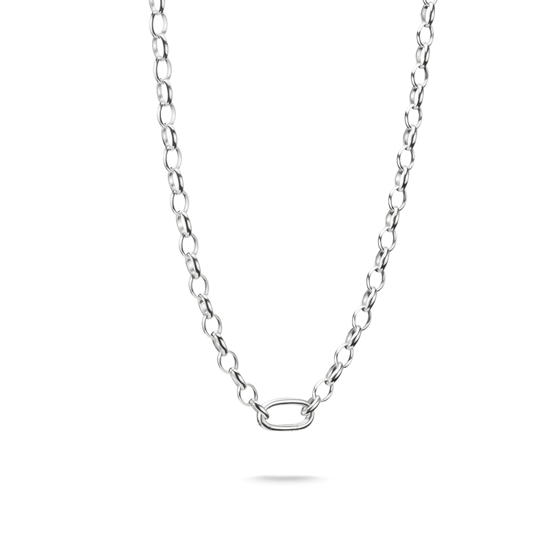 Connect Charm necklace Silver