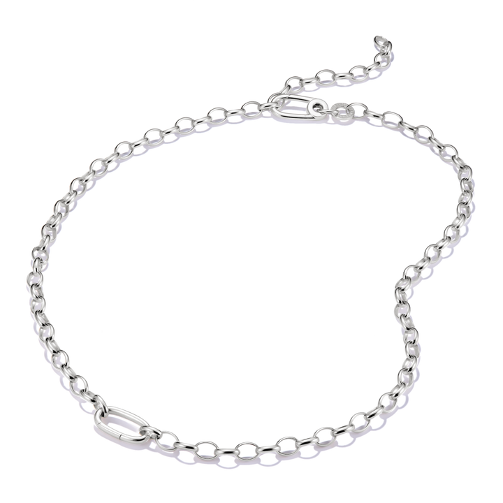Connect Charm necklace Silver