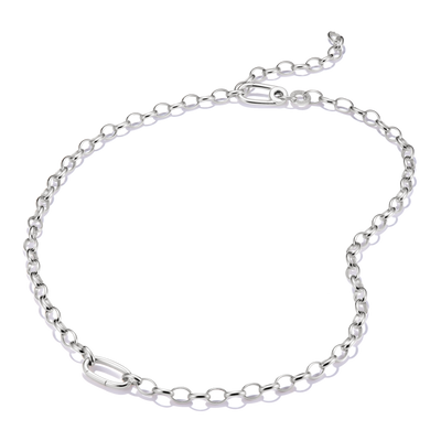 Connect Charm necklace Silver