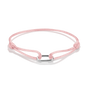 Connect Textile Bracelet Pink