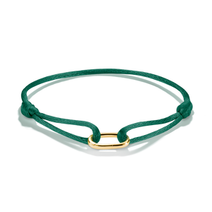 Connect Textile Bracelet Green