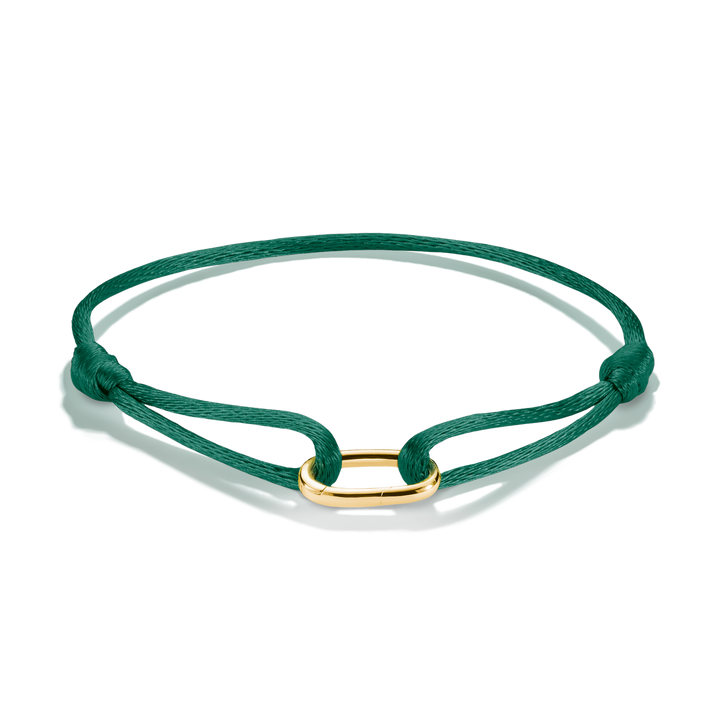 Connect Textile Bracelet Green