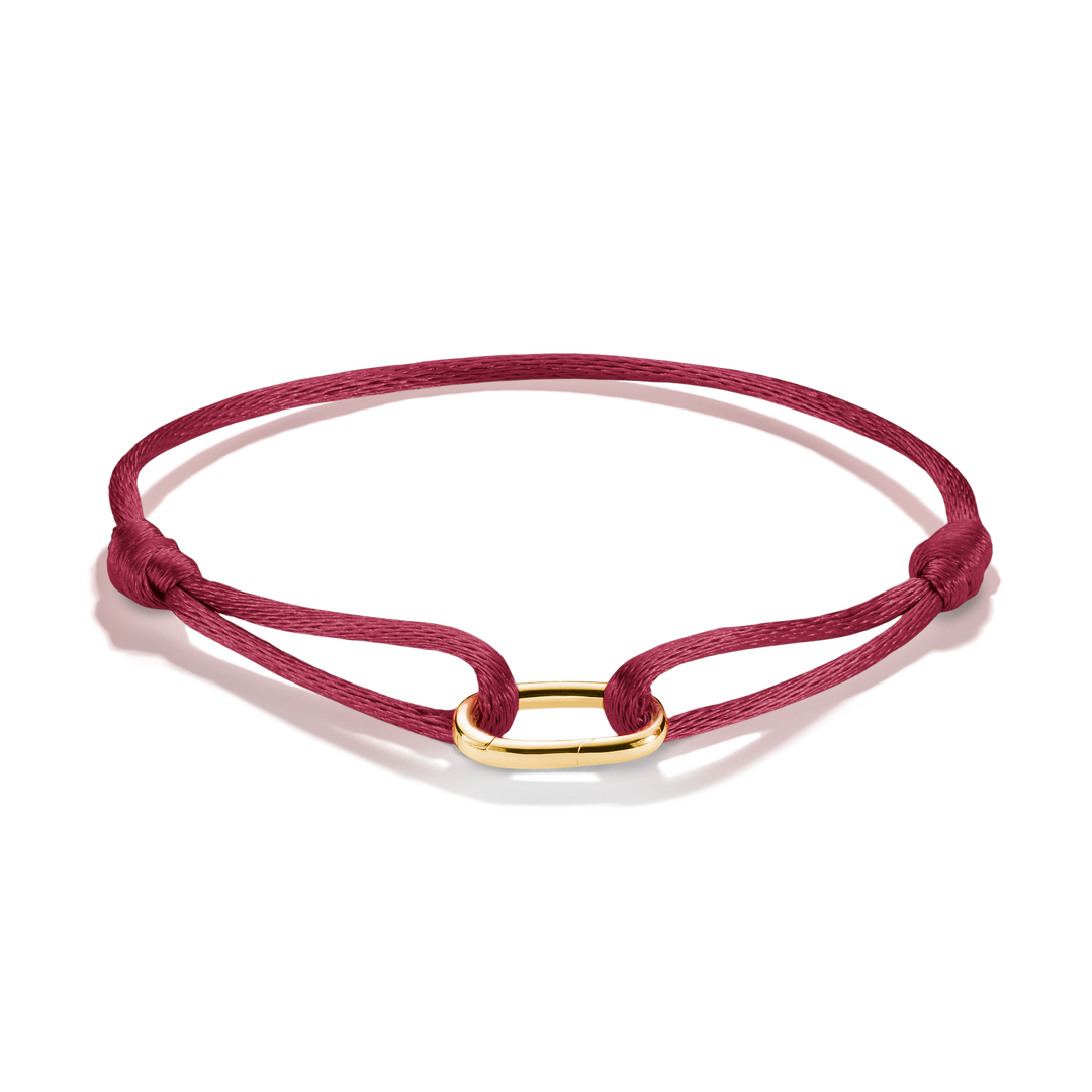 Connect Textile Bracelet Red