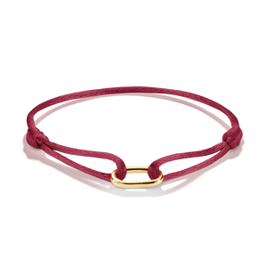 Connect Textile Bracelet Red