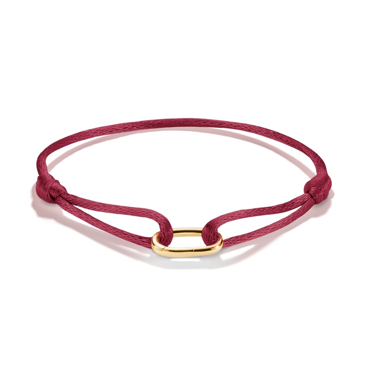 Connect Textile Bracelet Red
