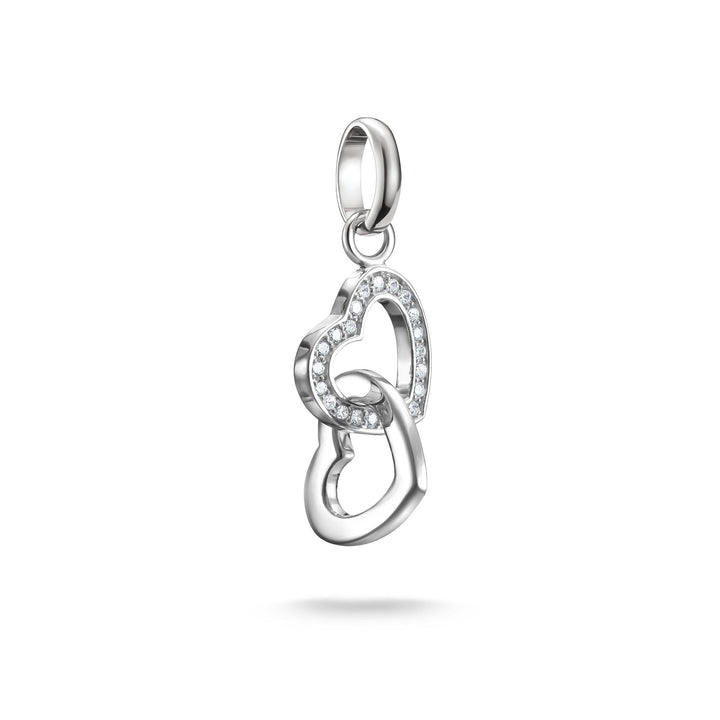 Charm pendant intertwined hearts Connect  | THOMAS SABO Australia