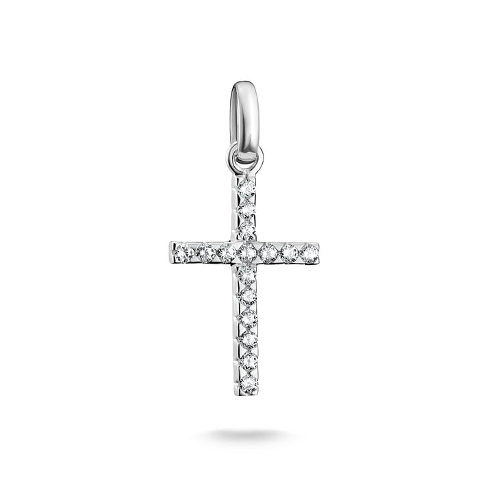 Charm pendant cross with stones Connect  | THOMAS SABO Australia