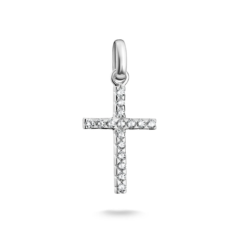 Charm pendant cross with stones Connect  | THOMAS SABO Australia