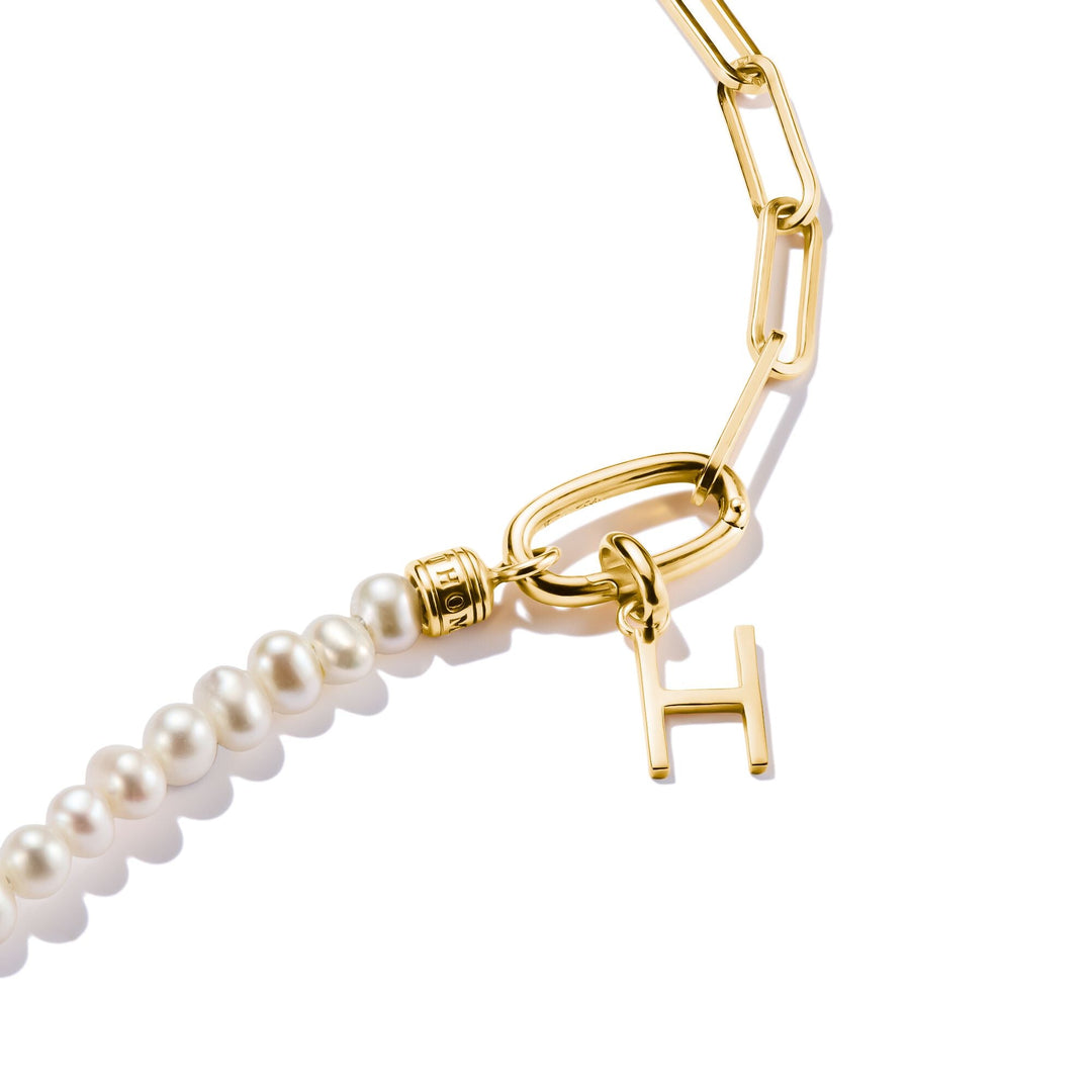 Connect Charm letter H Gold