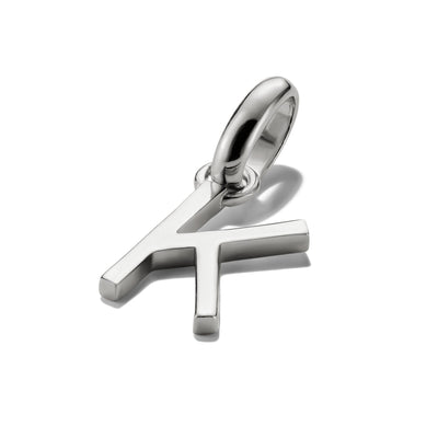 Connect Charm letter K Silver
