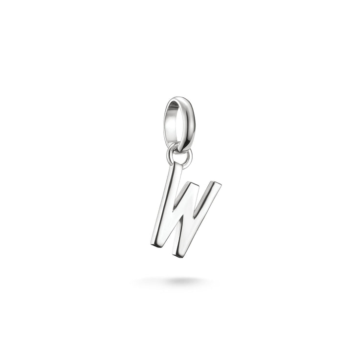 Charm pendant letter W Connect  | THOMAS SABO Australia