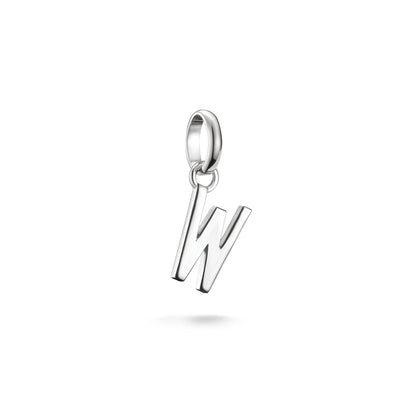 Charm pendant letter W Connect  | THOMAS SABO Australia