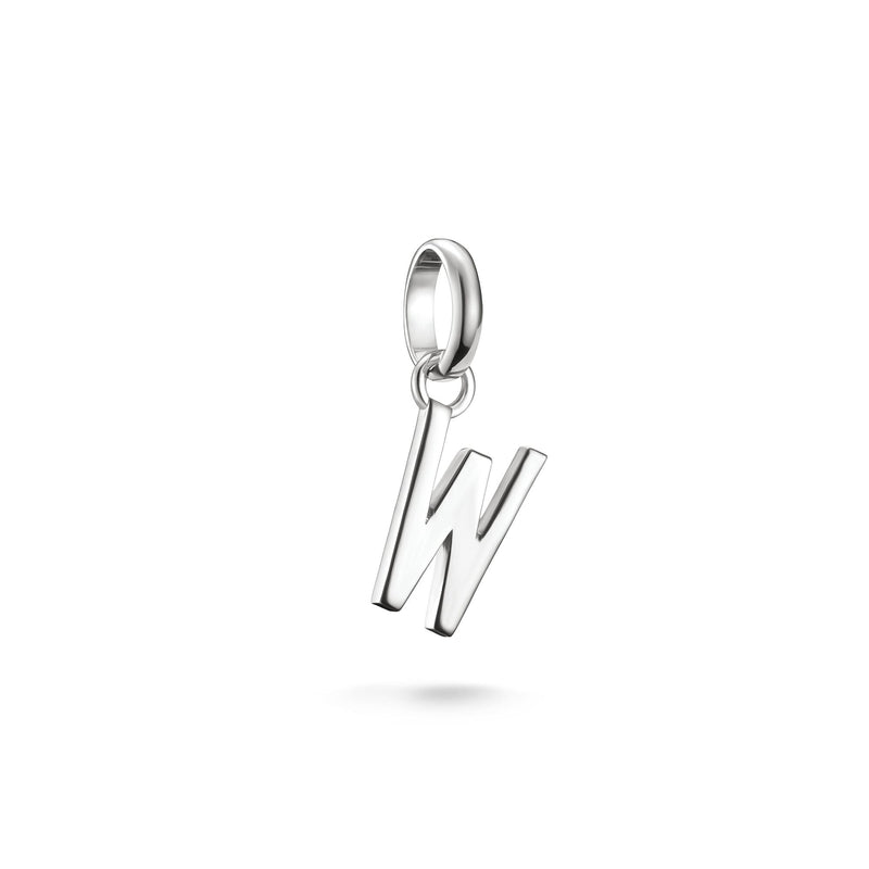 Charm pendant letter W Connect  | THOMAS SABO Australia