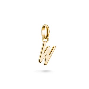Charm pendant letter W Connect  | THOMAS SABO Australia