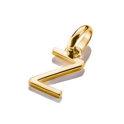 Connect Charm letter Z Gold