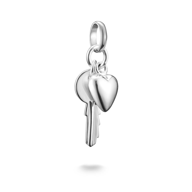 Charm pendant key with heart Connect  | THOMAS SABO Australia
