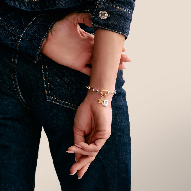 Gold-plated Star of Hope Charm - Connect