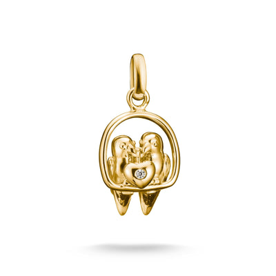 Charm pendant lovebirds Connect  | THOMAS SABO Australia