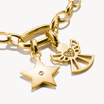 Gold-plated Star of Hope Charm - Connect