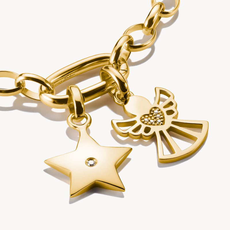 Gold-plated Star of Hope Charm - Connect
