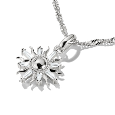 Connect Charm sun with stones