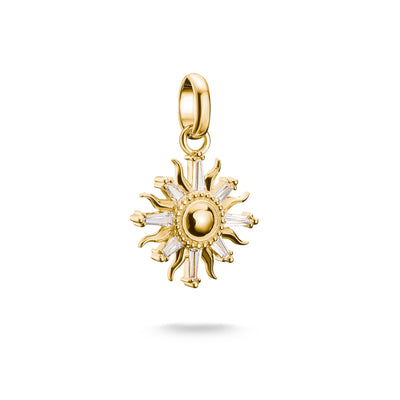 Charm pendant sun with stones Connect  | THOMAS SABO Australia