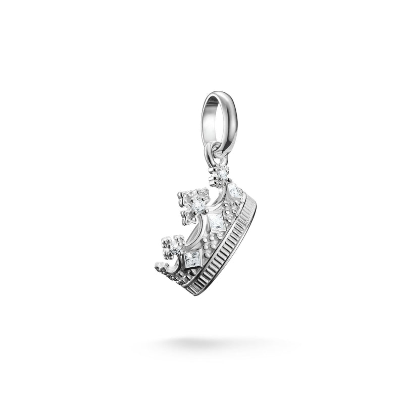 Charm pendant crown with stones Connect  | THOMAS SABO Australia