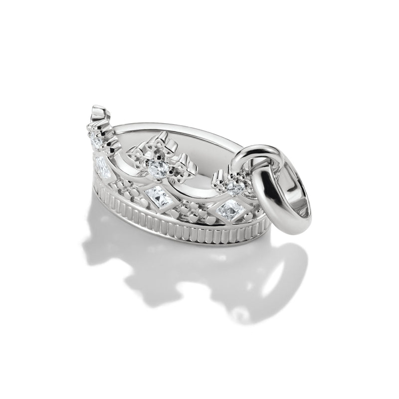 Connect Charm crown with stones