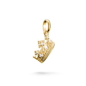 Charm pendant crown with stones Connect  | THOMAS SABO Australia