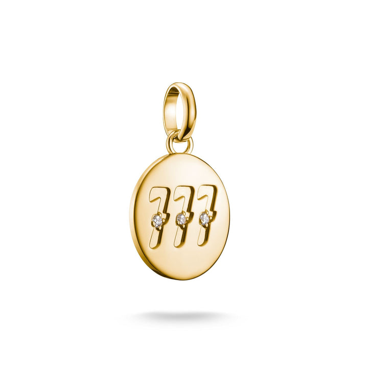 Charm pendant angel number 777 with stones Connect  | THOMAS SABO Australia