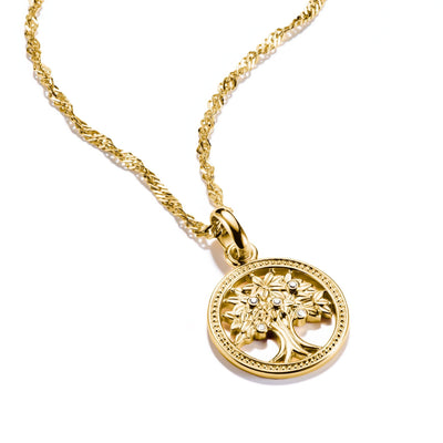 Connect Charm Tree of Love Gold