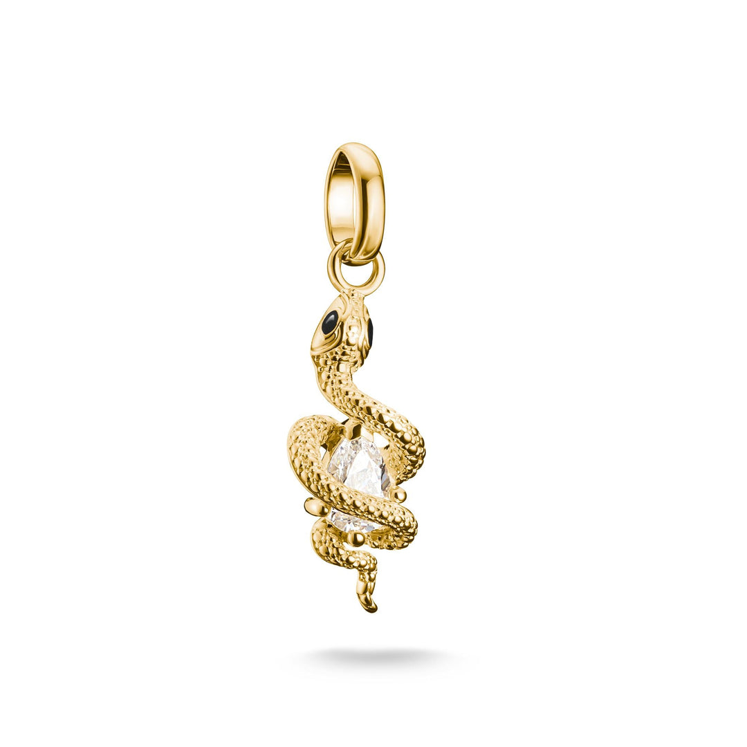 Charm pendant snake with stone Connect  | THOMAS SABO Australia