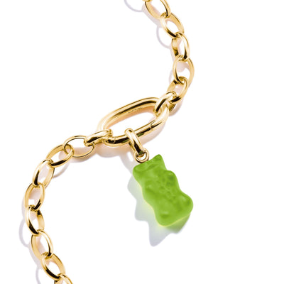 Connect Charm Goldbear in green