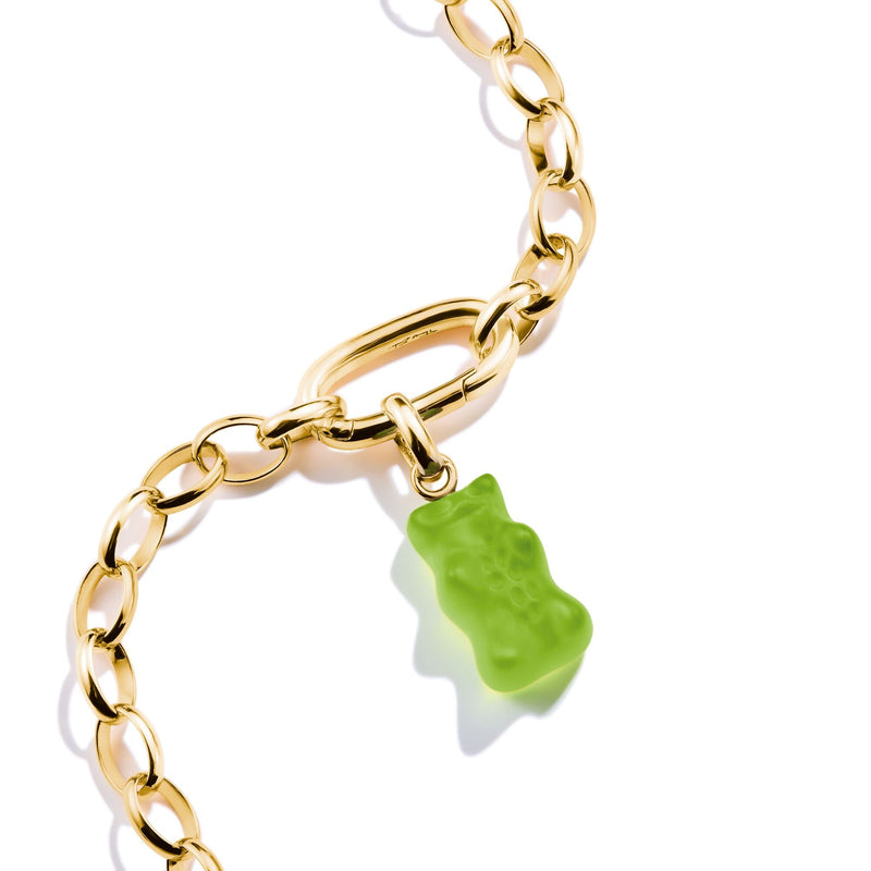 Connect Charm Goldbear in green