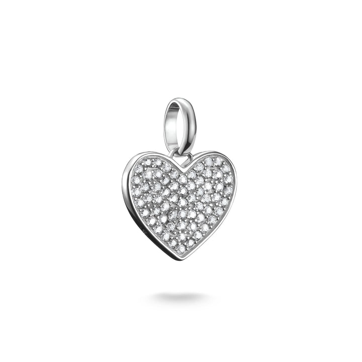 Charm pendant pavé-heart Connect  | THOMAS SABO Australia