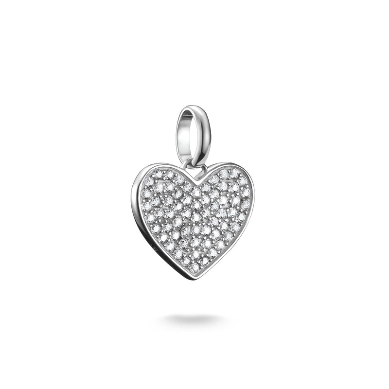 Charm pendant pavé-heart Connect  | THOMAS SABO Australia