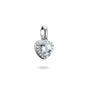 Charm pendant heart with stones Connect  | THOMAS SABO Australia